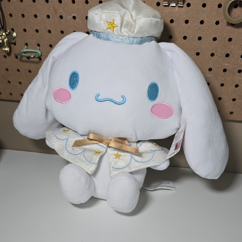 NWT CINNAMAROLL Hello KITTY Sanrio Large 13" Plush